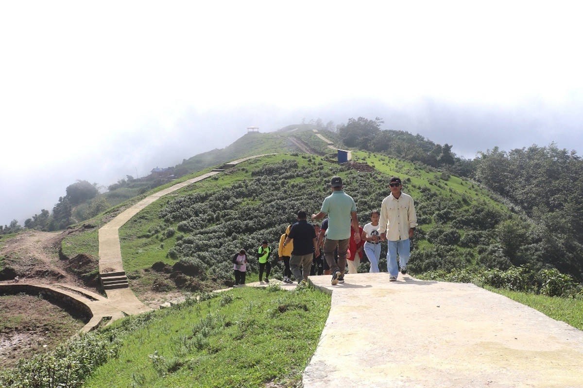 भोजपुरको हतुवागढीमा पदमार्ग विस्तार